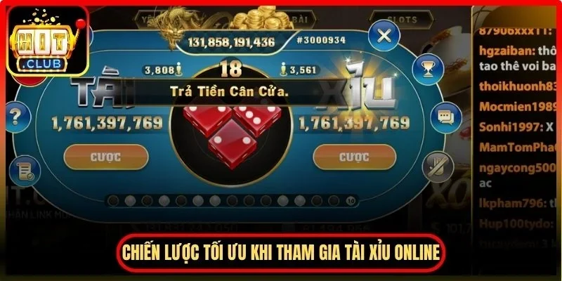 Tài Xỉu Online Hitclub Hướng Dẫn Toàn Diện Cho Người Mới 3 Hitclub Chiến lược tối ưu khi tham gia tài xỉu online